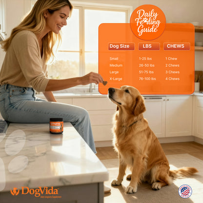 Dog Multivitamin Soft Chews for Longevity & Vitality
